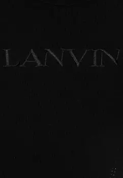 Вязаный свитер THIN LANVIN, черный