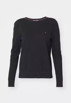 Вязаный свитер Tommy Hilfiger, черный