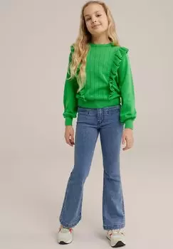 Вязаный свитер WE Fashion, цвет green