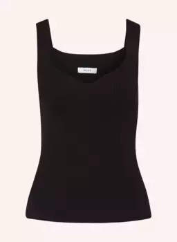 Вязаный топ дани Reiss, черный