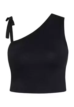 Вязаный топ faina, черный