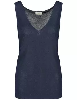 Вязаный топ Gerry Weber, темно-синий