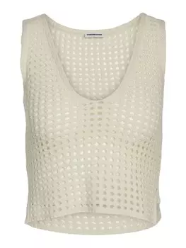 Вязаный топ Noisy May HOPE, цвет Wool White