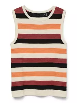 Вязаный топ VERO MODA VMAruba, бежевый