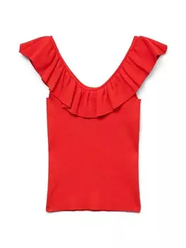 Вязаный топ VERO MODA VMSilje, красный