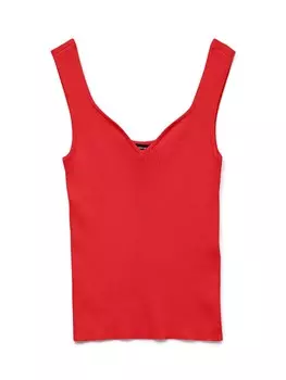 Вязаный топ VERO MODA VMWILLOW, красный