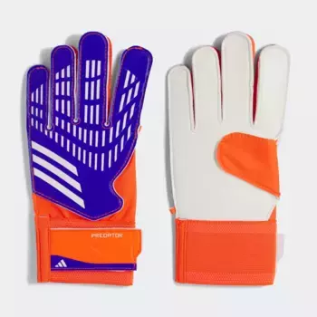 Вратарские перчатки adidas Performance "PRED GL TRN J", цвет Lucid Blue / Solar Red / White