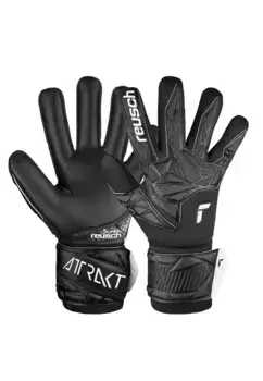 Вратарские перчатки Reusch "Attract Infinity NC Junior", с негативным вырезом, черный
