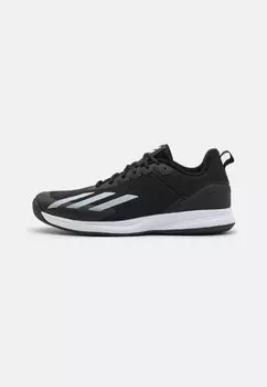 Все туфли для тенниса Courtflash Speed Adidas, цвет core black/footwear white