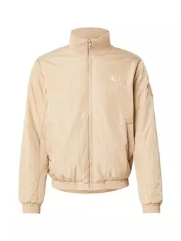 Всесезонная куртка Calvin Klein Jeans Regular Between-Season Jacket HARRINGTON, бежевый