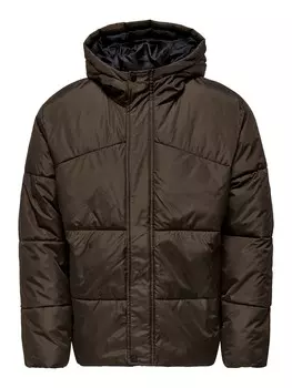 Всесезонная куртка Only & Sons Between-Season Jacket, темно-коричневый