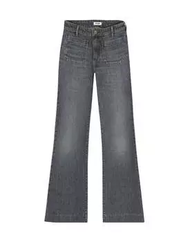 Вспышка вымыта в черный цвет Wrangler, серый