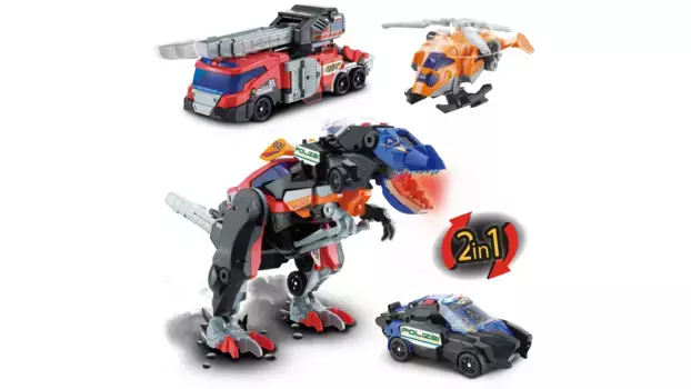 VTech Switch-Go-Dinos Супер Ти-Рекс 3 в 1