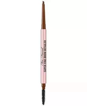 Выдвижной карандаш для бровей Super Fine Brow Detailer Too Faced, цвет Natural Blonde