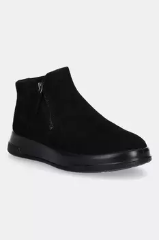 Высокие ботинки Move Zip Bootie Ecco, черный