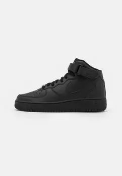 Высокие кеды AIR FORCE 1 MID UNISEX Nike Sportswear, цвет black