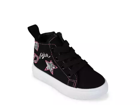 Высокие кеды Bebe Dacee — детские, черные