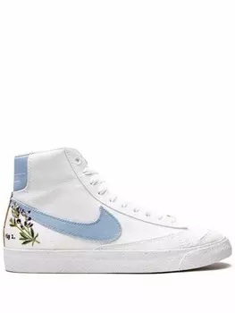 Высокие кеды Blazer Nike, белый