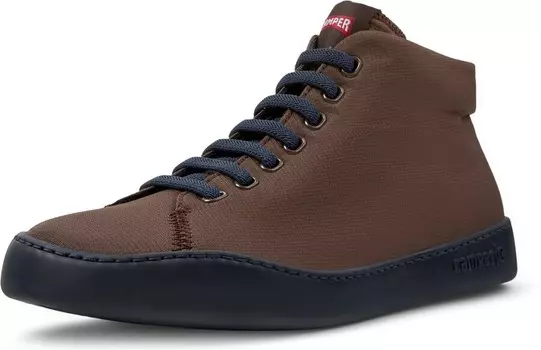 Высокие кеды CAMPER High-Top Sneakers Peu Touring, коричневый