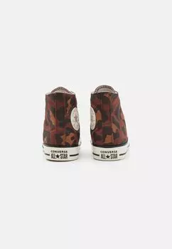 Высокие кеды Chuck Taylor All Star Converse, коричневый