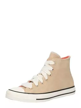 Высокие кеды CONVERSE High-Top Sneakers CHUCK TAYLOR ALL STAR SUEDE, кэмел