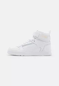 Высокие кеды Game Jr Unisex Puma, цвет white/team gold