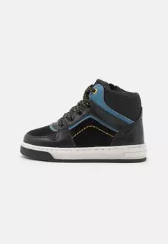 Высокие кеды LEATHER Friboo, цвет black