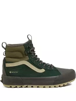 Высокие кеды Vans, зеленый