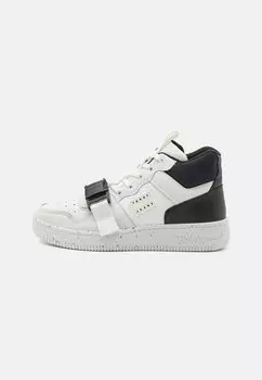 Высокие кроссовки BASKET BUCKLE MID Tommy Jeans, экрю/черный