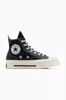Высокие кроссовки Chuck 70 De Luxe Squared Converse, черный