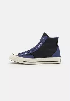 Высокие кроссовки CHUCK 70 SEASONAL TRANSITION UNISEX Converse, черный/неизведанная вода