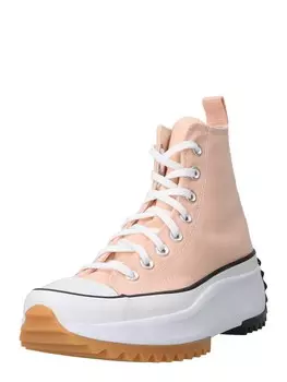 Высокие кроссовки Converse, коралл