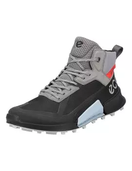 Высокие кроссовки Ecco Hightop Biom 21 X, цвет black/steel