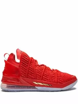 Высокие кроссовки Lebron 18 Nike, красный