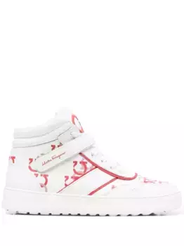 Высокие кроссовки No Ferragamo, белый