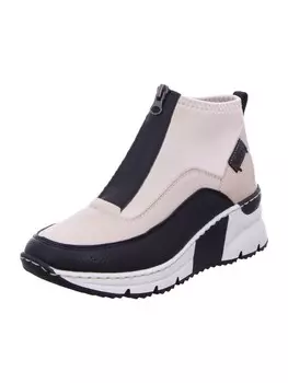 Высокие кроссовки rieker Schlupfstiefelette, бежевый