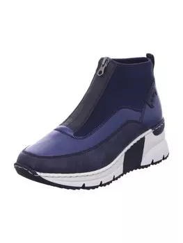 Высокие кроссовки rieker Schlupfstiefelette, синий