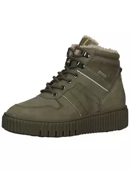 Высокие кроссовки Tamaris, хаки