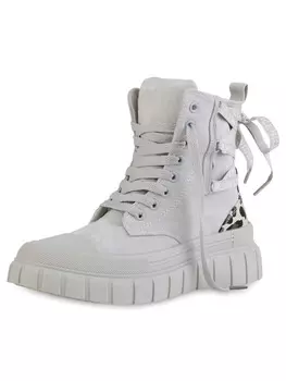 Высокие кроссовки VAN HILL, цвет grau leopard
