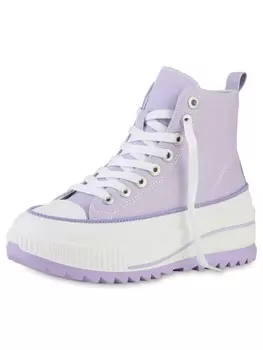 Высокие кроссовки VAN HILL, цвет helllila