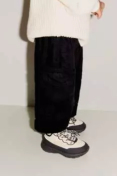 Высокие походные кроссовки ZARA, экрю белый
