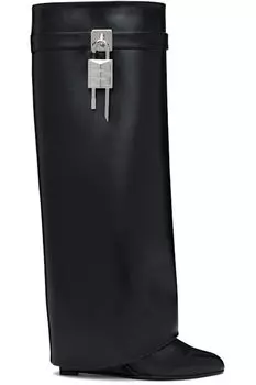 Высокие сапоги Black Shark Lock Givenchy
