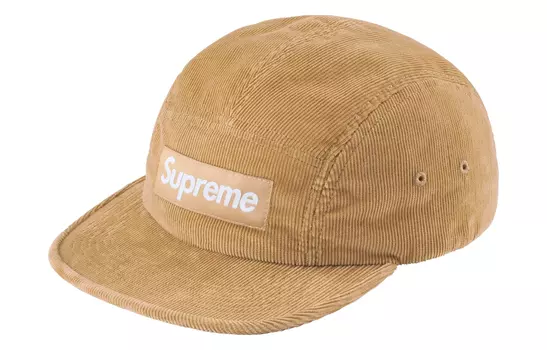 Кепка Supreme Corduroy Camp, хаки