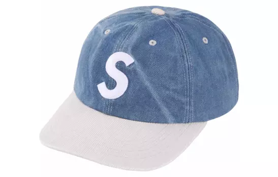 Кепка Supreme 2 Tone S Logo, синий