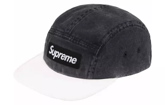 Кепка Supreme Pigment 2-Tone, черный / белый