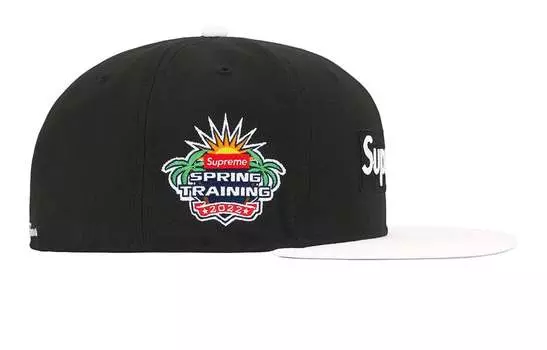 Кепка Supreme 2-Tone, черный / белый