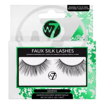 W7 3D Faux Silk накладные ресницы Nemesis, 2 шт/1 упаковка