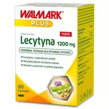 Walmark Plus Лецитин 1200 мг Форте, Добавка , 80 капсул