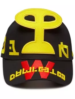 Walter Van Beirendonck бейсболка с вышивкой, черный
