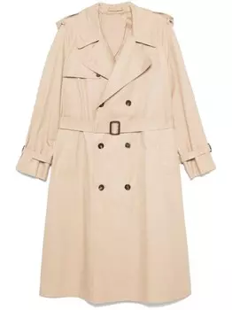 WARDROBE.NYC двубортный тренч, серый